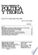 Revista argentina de política y teoría