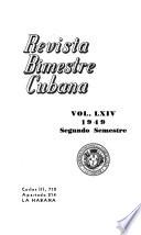 Revista bimestre Cubana