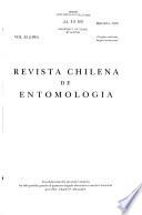 Revista chilena de entomología