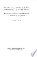 Revista chilena de historia y geografía