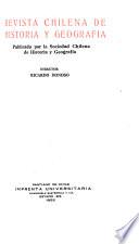 Revista chilena de historia y geografía