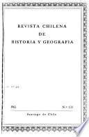 Revista chilena de historia y geografía
