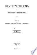 Revista chilena de historia y geograf�ia