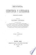 Revista científica y literaria