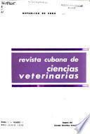 Revista cubana de ciencias veterinarias
