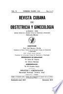 Revista cubana de obstetricia y ginecología