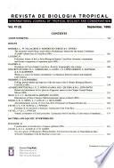 Revista de biología tropical