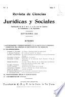 Revista de ciencias jurídicas y sociales