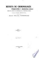 Revista de criminología psiquiatría y medicina-legal