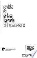 Revista de crítica literaria latinoamericana