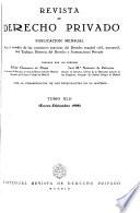 Revista de derecho privado
