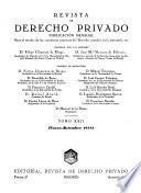 Revista de derecho privado