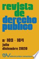 REVISTA DE DERECHO PUBLICO (Venezuela), No. 163-164, julio-diciembre 2020