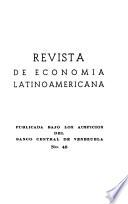 Revista de economía Latinoamericana