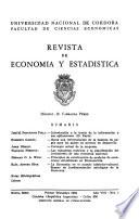 Revista de economía y estadística