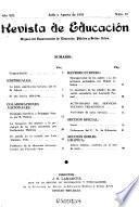 Revista de educación