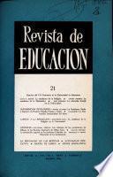 Revista de educación nº 21