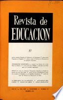 Revista de educación nº 37