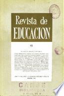 Revista de educación nº 48