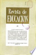 Revista de educación nº 49
