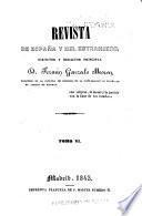 Revista de Espana y del Estranjero