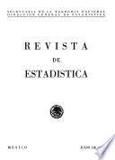 Revista de estadística 1944. Julio. Volumen VII, núm 7