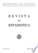 Revista de estadística 1949. Abril. Volumen XII, núm 4