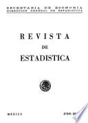 Revista de estadística 1950. Junio. Volumen XIII, núm 6