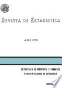 Revista de estadística 1967. Agosto. Volumen XXX, núm 8