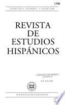 Revista de estudios hispánicos