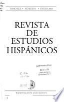 Revista de estudios hispánicos