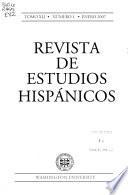 Revista de estudios hispánicos