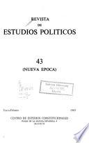 Revista de estudios políticos