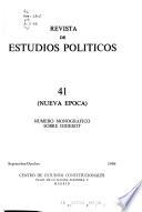Revista de estudios políticos