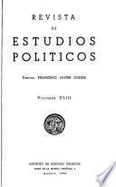 Revista de estudios políticos