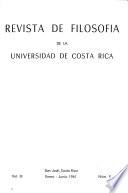 Revista de filosofía de la Universidad de Costa Rica