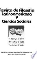 Revista de filosofía latinoamericana y ciencias sociales