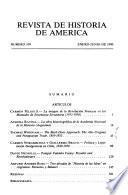 Revista de Historia de América