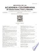 Revista de la Academia Colombiana de Ciencias Exactas, Físicas y Naturales