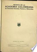 Revista de la Academia Colombiana de Ciencias Exactas, Fisicas y Naturales