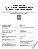 Revista de la Academia Colombiana de Ciencias Exactas, Físicas y Naturales