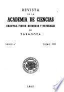 Revista de la Academia de Ciencias Exactas, Físico-Químicas y Naturales de Zaragoza