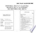 Revista de la Academia de Historia del Meta