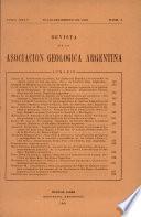 Revista de la Asociación Geológica Argentina