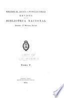 Revista de la Biblioteca nacional