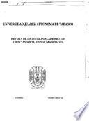 Revista de la División Académica de Ciencias Sociales y Humanidades