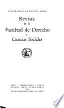 Revista de la Facultad de Derecho y Ciencias Sociales