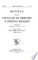 Revista de la Facultad de Derecho y Ciencias Sociales