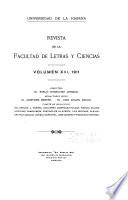 Revista de la Facultad de Letras y Ciencias