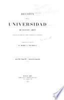 Revista de la Universidad de Buenos Aires